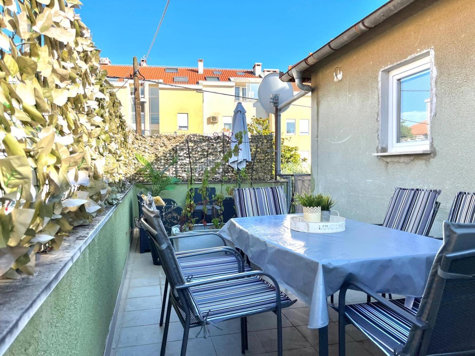 Modern Mediterranean Apartment Zadar Exterior photo